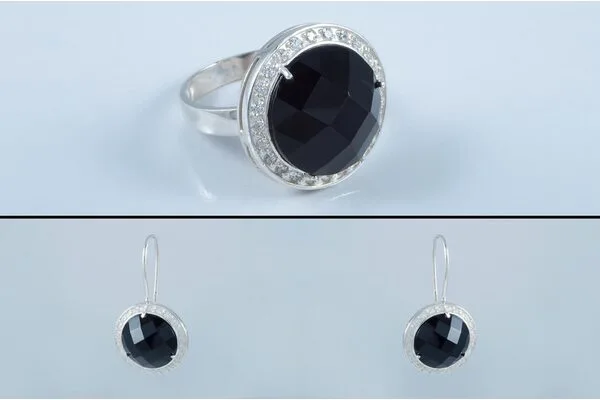 Серебряный гарнитур арт110