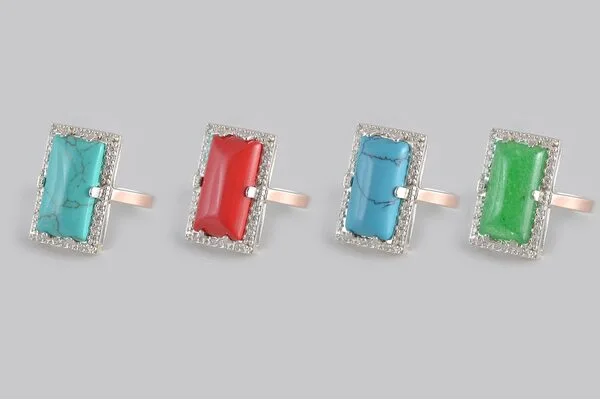 Серебряное кольцо арт280