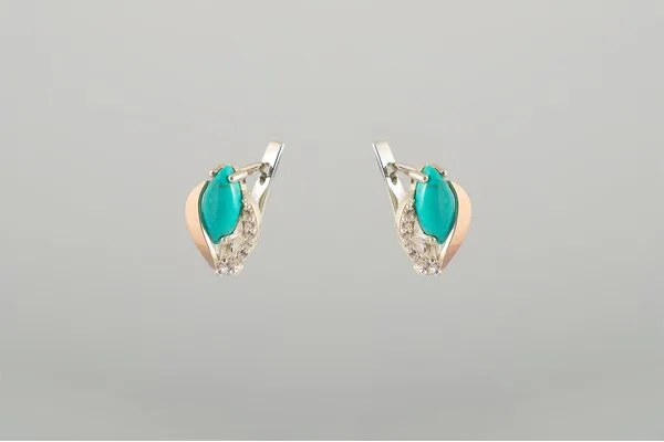 Серебряные сережки арт287