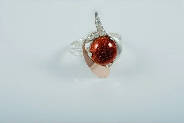 Серебряное кольцо арт144