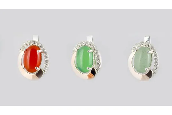 Серебряные сережки арт255
