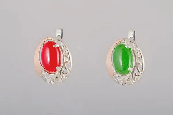 Серебряные сережки арт256